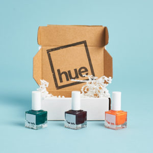 Square Hue nail polish subscription box | Cruelty free and vegan bath, body, makeup, skincare, haircare and beauty guide by ethical bunny. Featuring non-toxic, organic, eco-friendly, natural, clean and green options.