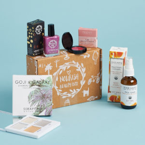 Nourish Beauty subscription box | Cruelty free and vegan bath, body, makeup, skincare, haircare and beauty guide by ethical bunny. Featuring non-toxic, organic, eco-friendly, natural, clean and green options.