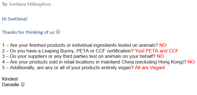 Sienna Byron Bay luxury affordable nail lacquer is peta and ccf certified, they do not test on animals are are entirely plant based. | Cruelty free and vegan bath, body, makeup, skincare, haircare and beauty guide by ethical bunny. Featuring non-toxic, organic, eco-friendly, natural, clean and green options.