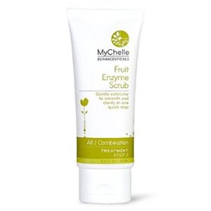 Mychelle fruit enzyme scrub. Swatches, review, demo. Organic, clean, green, non-toxic. | Ethical Bunny's guide to cruelty free and vegan skincare, makeup, haircare, bodycare, personal care, fragrance, beauty and household. Ulta, Amazon, drugstore & Sephora ultimate shopping guide, best of beauty award winners, sales and discounts.