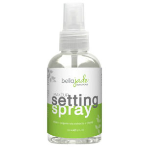 Bella Jade Green Tea setting spray. Swatches, review, demo. Organic, clean, green, non-toxic. | Ethical Bunny's guide to cruelty free and vegan skincare, makeup, haircare, bodycare, personal care, fragrance, beauty and household. Ulta, Amazon, drugstore & Sephora ultimate shopping guide, best of beauty award winners, sales and discounts.