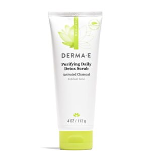 Derma E purifying face scrub. | Ethical Bunny's guide to cruelty free and vegan skincare, makeup, haircare, bodycare, personal care, fragrance and other beauty. Complete database list of natural, clean, green, non-toxic, organic options. Drugstore, luxury, high end, indie.