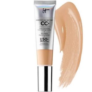 IT Cosmetics CC Cream. | Ethical Bunny's guide to cruelty free and vegan skincare, makeup, haircare, bodycare, personal care, fragrance, beauty and household. Complete database list of natural, clean, green, non-toxic, organic options. Drugstore, luxury, high end, indie.