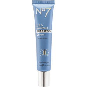 No 7 lift & luminate serum demo and review. | Ethical Bunny's guide to cruelty free and vegan skincare, makeup, haircare, bodycare, personal care, fragrance, beauty and household. Ulta & Sephora ultimate shopping guide, best of beauty award winners, sales and discounts.