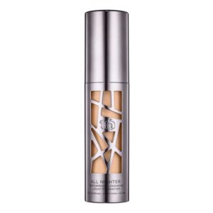 Urban Decay All Nighter foundation. | Ethical Bunny's guide to cruelty free and vegan skincare, makeup, haircare, bodycare, personal care, fragrance, beauty and household. Complete database list of natural, clean, green, non-toxic, organic options. Drugstore, luxury, high end, indie.