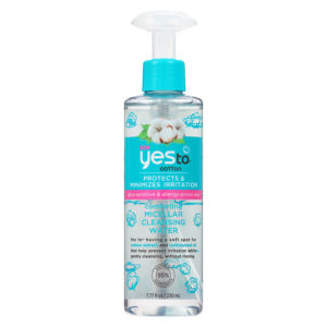Yes To cotton micellar water. | Ethical Bunny's guide to cruelty free and vegan skincare, makeup, haircare, bodycare, personal care, fragrance and other beauty. Complete database list of natural, clean, green, non-toxic, organic options. Drugstore, luxury, high end, indie.