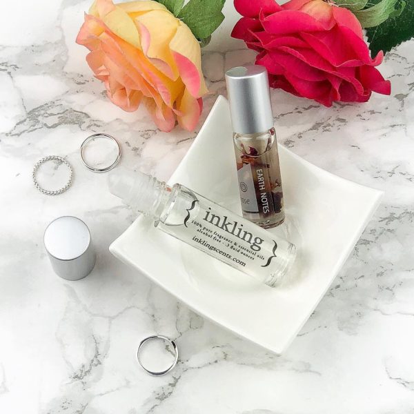 Inkling Scents an indie alchohol free perfume and cologne company. | Ethical Bunny's cruelty free and vegan brand list with skincare, makeup, haircare, hygiene, bath and body guides. Featuring indie, clean, green, sustainable, non toxic, organic, botanical and natural products.
