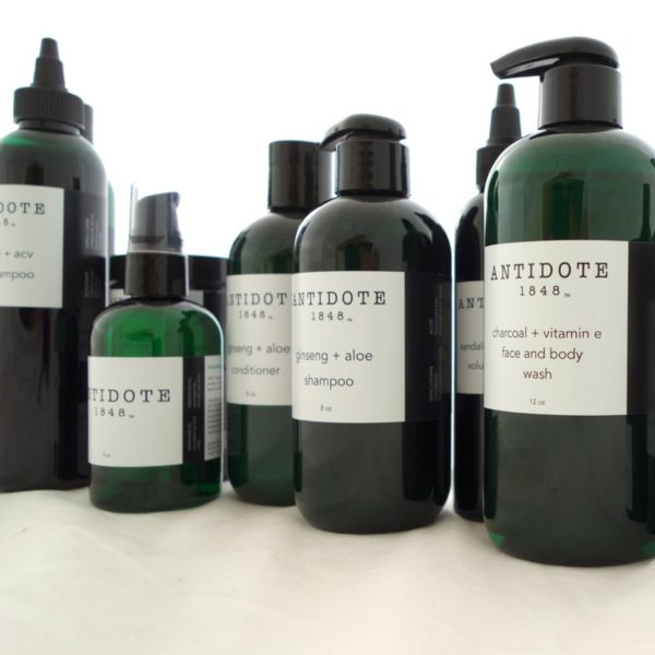 Antidote 1848, a professional clean beauty salon products from Wisconsin. | Ethical Bunny's cruelty free and vegan brand list with skincare, makeup, haircare, hygiene, bath and body guides. Featuring indie, clean, green, sustainable, non toxic, organic, botanical and natural products.