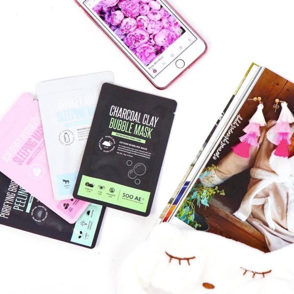 SooAE kbeauty korean skincare brand, sheet masks and charcoal. | Ethical Bunny's cruelty free and vegan brand list with skincare, makeup, haircare, hygiene, bath and body guides. Featuring indie, clean, green, sustainable, non toxic, organic, botanical and natural products.