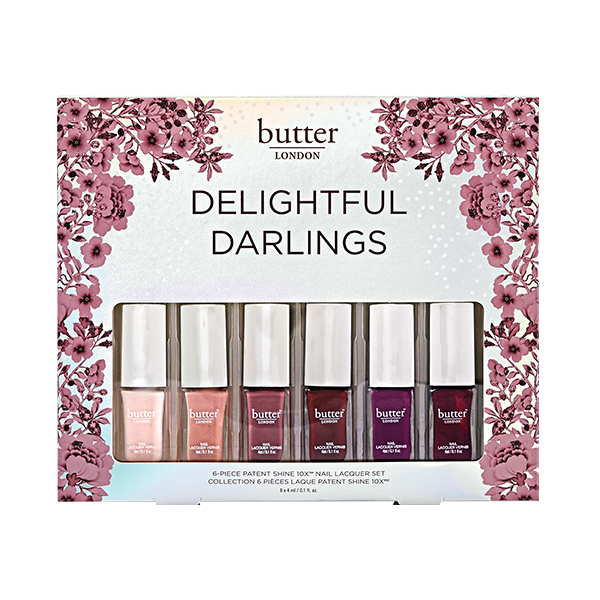 butter london delightful darlings | Ethical Bunny's cruelty free and vegan brand list with skincare, makeup, haircare, hygiene, bath and body guides. Featuring indie, clean, green, sustainable, non toxic, organic, botanical and natural products.