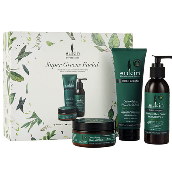 sukin super greens winter christmas holiday shopping gift ideas | Ethical Bunny's cruelty free and vegan brand list with skincare, makeup, haircare, hygiene, bath and body guides. Featuring indie, clean, green, sustainable, non toxic, organic, botanical and natural products.